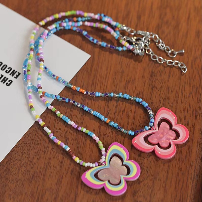 Vòng cổ Mặt Hình Bướm Thời Trang Cho Nữ