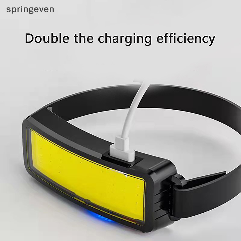 Đèn LED COB Mềm Đeo Trán Tiện Dụng Cho Chạy Bộ / Đạp Xe / Câu Cá / Cắm Trại