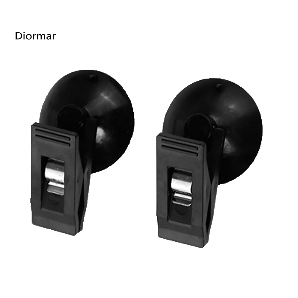 1 Cặp Giá Đỡ Màn Cửa Sổ Xe Hơi Có Giác Hút Tiện Dụng