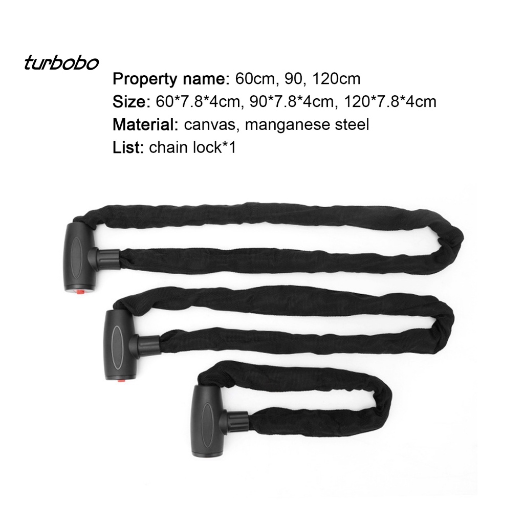 Khóa Xích Xe Đạp Bằng Thép Manganese An Toàn Tiện Dụng