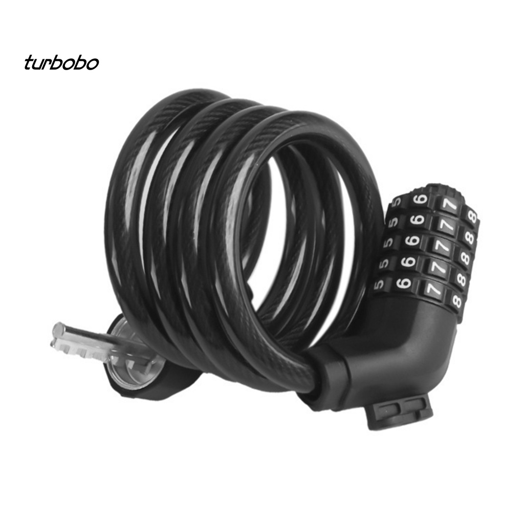 Khóa Xe Đạp Bằng ABS Năm Mật Khẩu Độ Bền Cao Không Vỡ Chống Thấm Nước