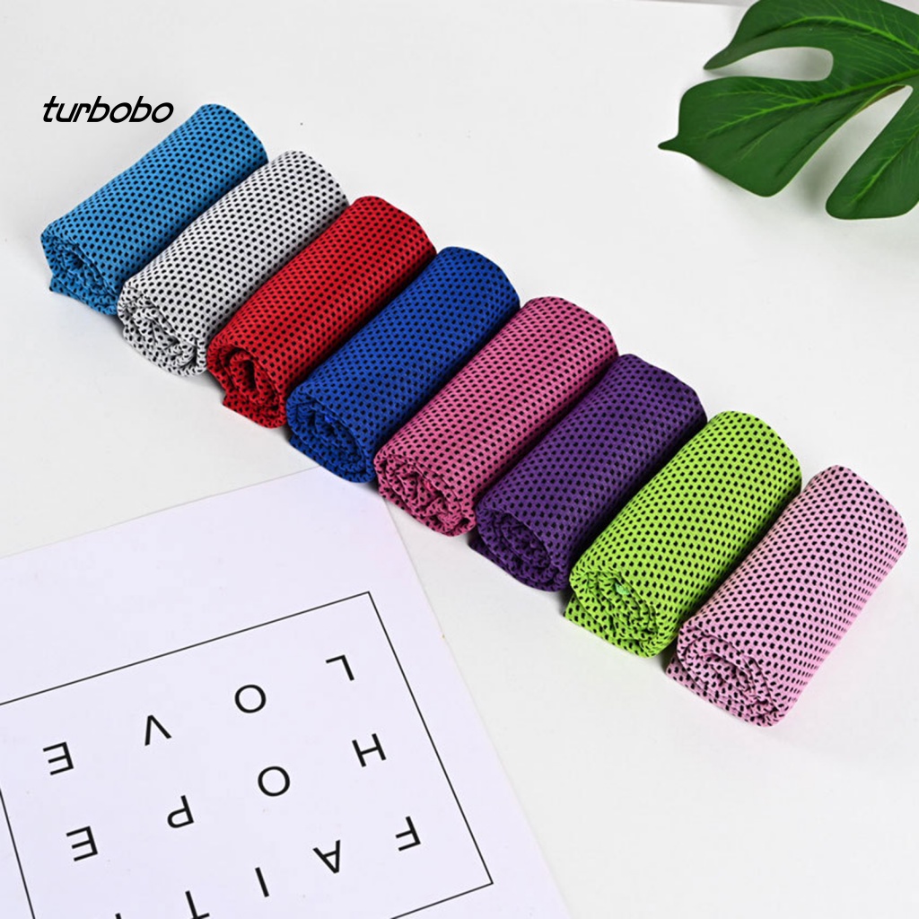 Khăn Cotton Làm Mát Trọng Lượng Nhẹ Tức Thì Cho Hoạt Động Thể Thao Ngoài Trời