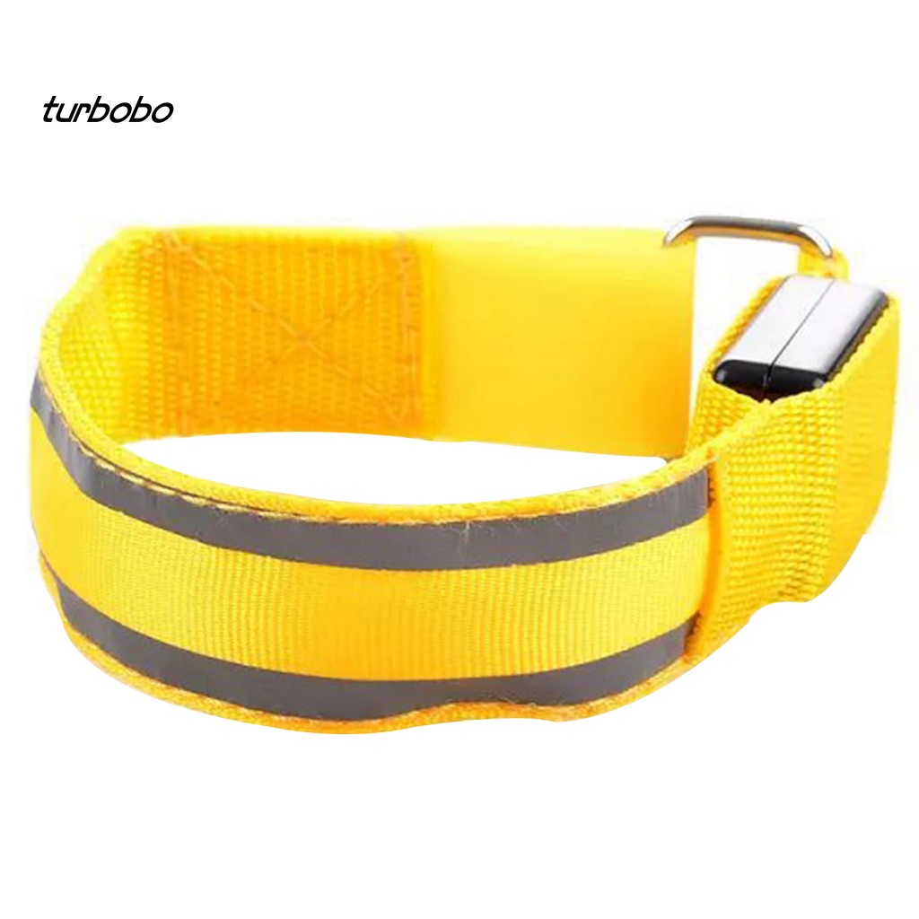 Vòng Đeo Cánh Tay Chạy Bộ Có Đèn LED Phản Quang Tiện Dụng