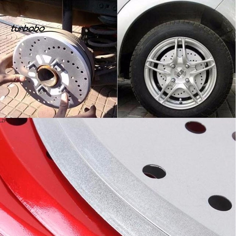 Set 2 Vỏ Bọc Bảo Vệ Phanh Đĩa Bằng Nhôm Thông Dụng Cho Xe Đua Turbo