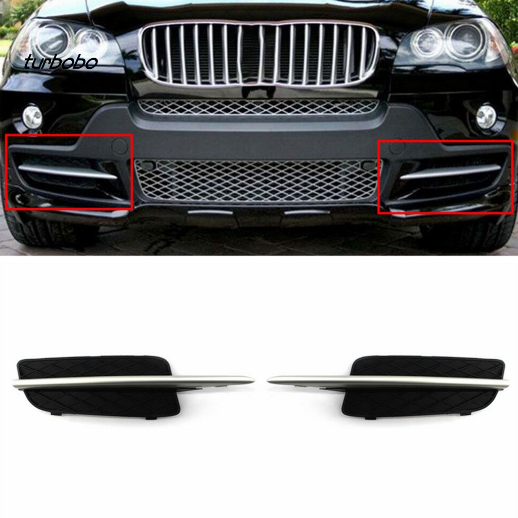 Khung Lưới Đèn Sương Mù Cao Cấp Cho Xe Hơi turbobo L / R 51117159593 51117159594 Phụ Kiện Chuyên Dụng Cho Xe BMW E70 X5 07-09