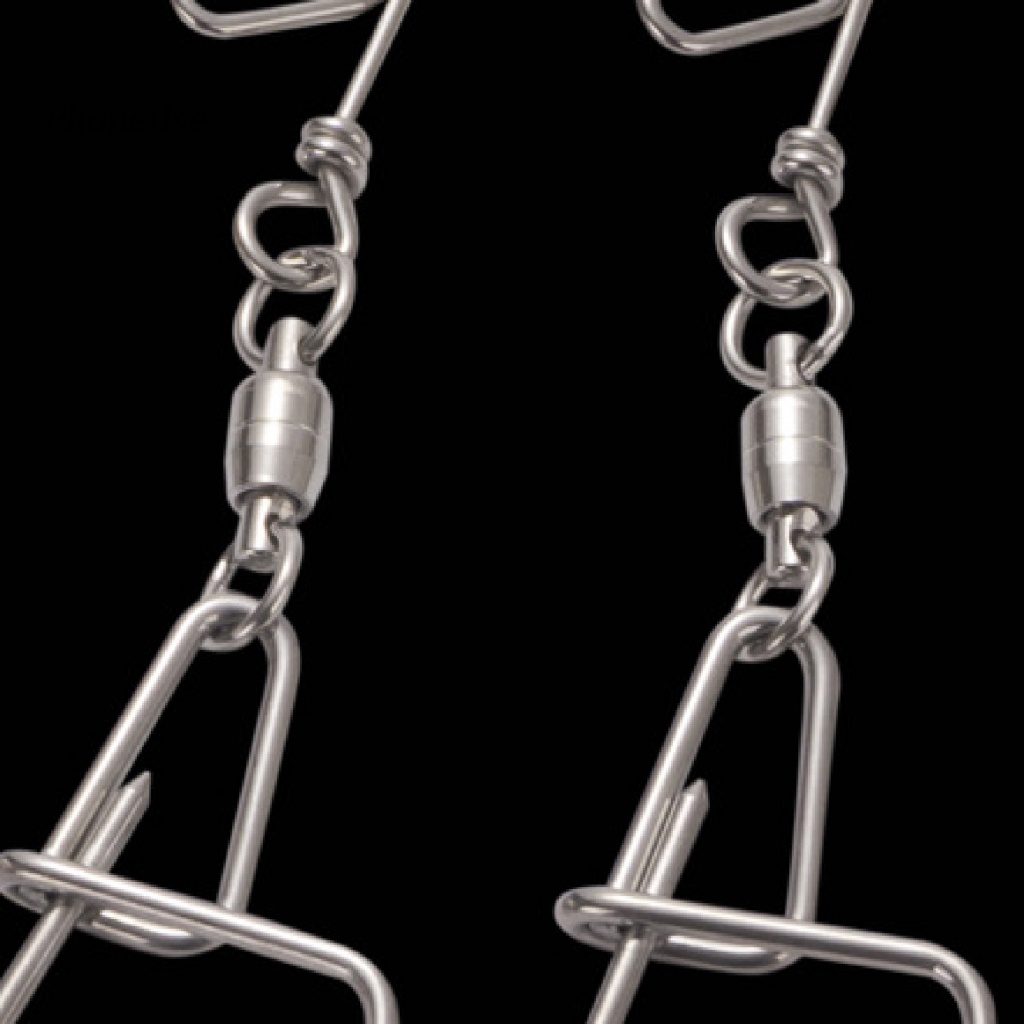 Móc Khóa Dây Câu Cá Bằng Thép Không Gỉ PU Kèm Phao Nổi