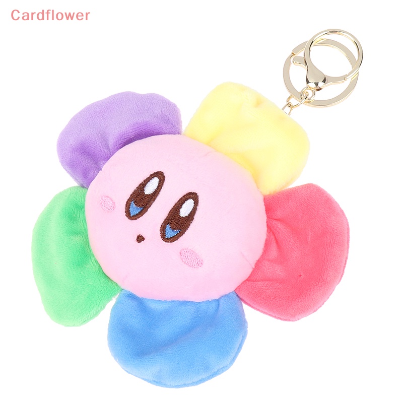 Móc Khóa Hình Hoa Hướng Dương Kirby Nhồi Bông Nhiều Màu Sắc Dễ Thương Mới