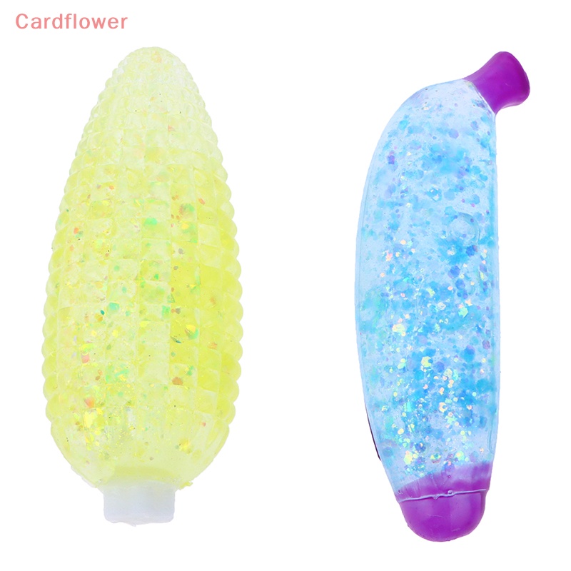 < Cardflower > Đồ Chơi Bóng Mềm Giảm Căng Thẳng Hình Trái Chuối Dành Cho Trẻ Em Và Người Lớn Mới