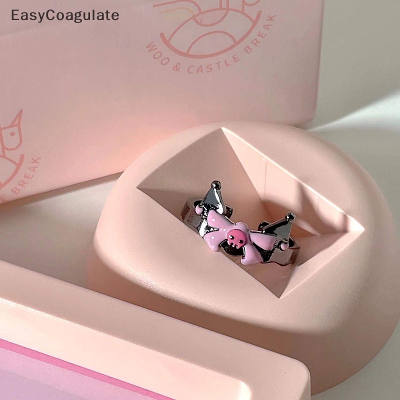 Nhẫn Dạng Hở Hình Sanrio Hoạt Hình Dễ Thương Quà Tặng Tình Bạn / Cặp Đôi / Tình Bạn Dễ Thương [Mới]
