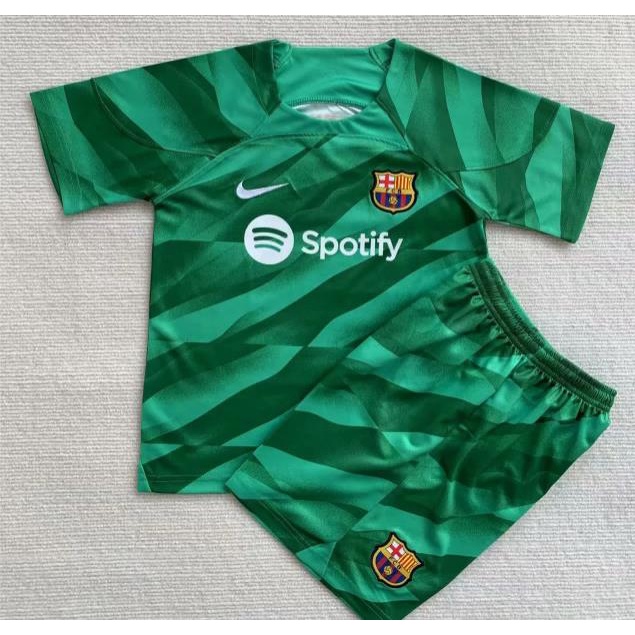 Áo Thun Bóng Đá Câu Lạc Bộ Barcelona Sân Nhà Dành Cho Người Lớn Và Trẻ Em Size 23-24