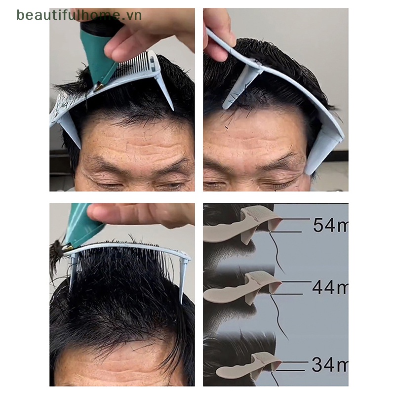 Lược Chải Tóc Dạng Cong Chuyên Dụng Cho Thợ Cắt Tóc