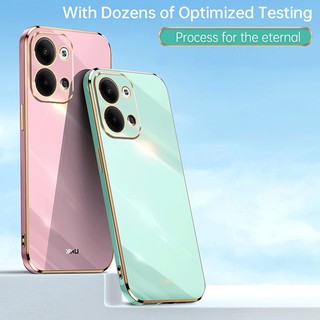 Ốp Điện Thoại Silicone Mềm Mạ Viền Cho Oneplus Nord 3 CE3 Lite 1 + Ace 2V 2