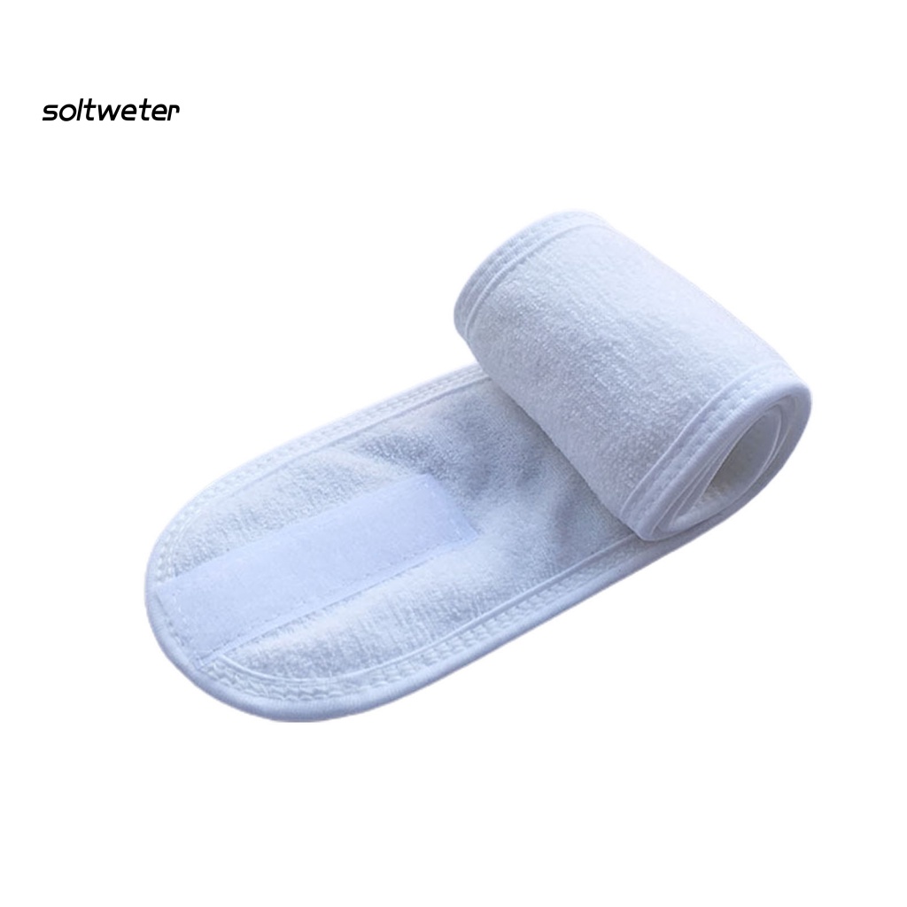 Băng Đô Rửa Mặt / Trang Điểm Bản Rộng Tùy Chỉnh Tiện Dụng Cho Nữ