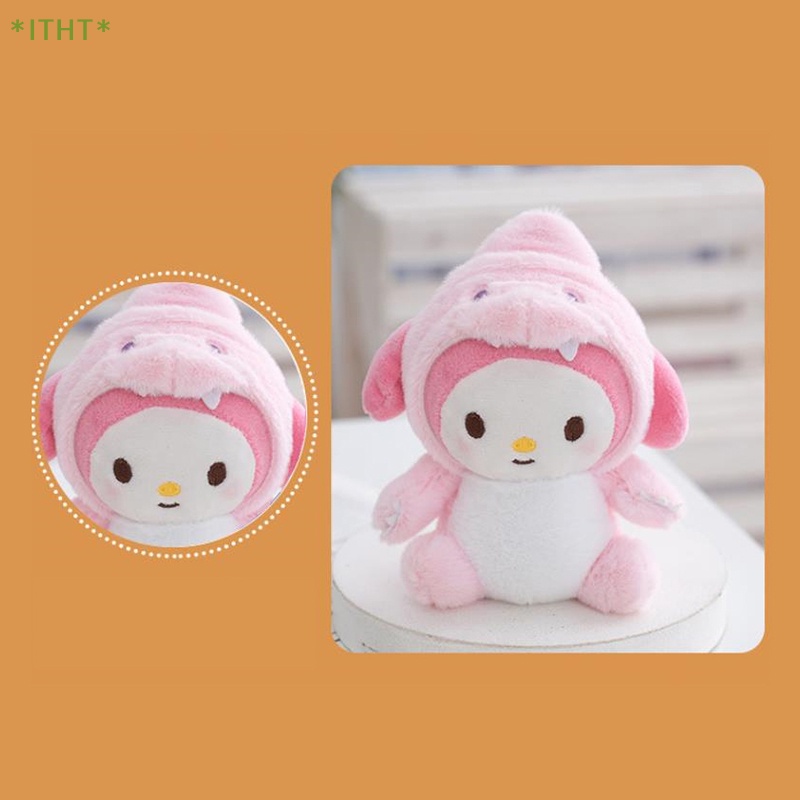 1 Móc Khóa Hình Đồ chơi nhồi bông Đáng Yêu 14cm Mới