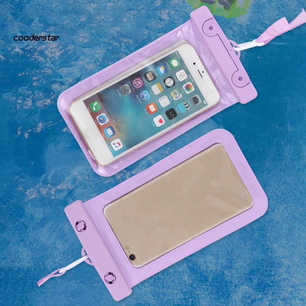 Túi Đựng Điện Thoại Trong Suốt Chống Nước Chống Rò Rỉ Kèm Dây Đeo Tiện Dụng