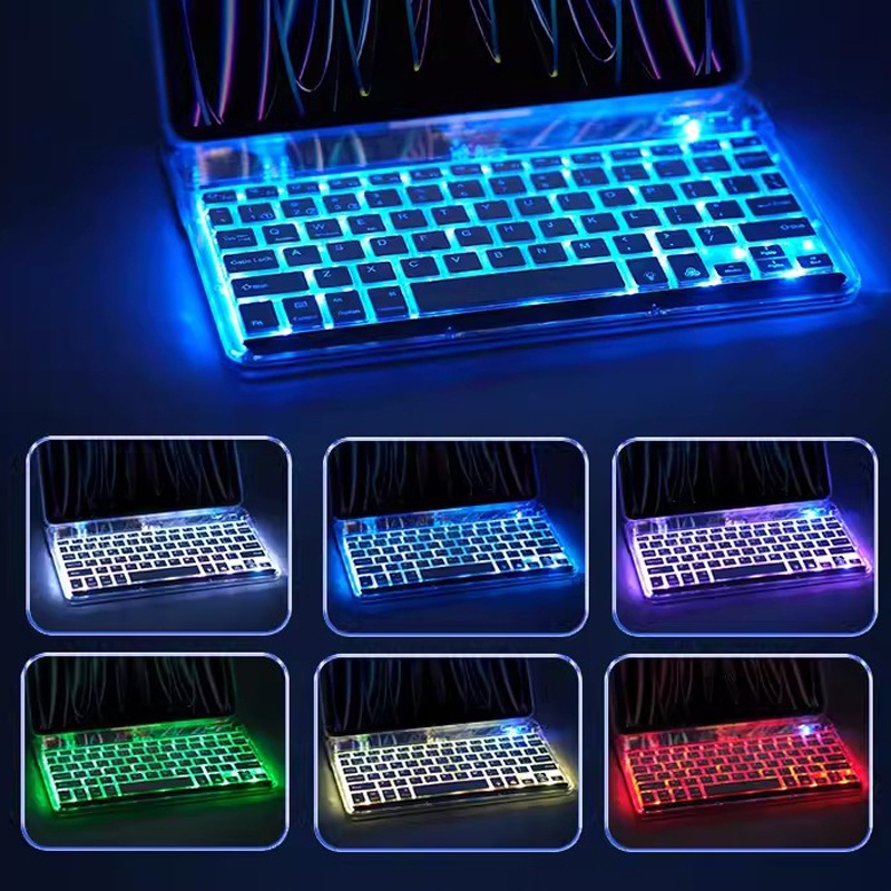 Ốp Lưng Kèm Bàn Phím Bluetooth Không Dây Cho Xiaomi Pad 5 Pro 6 11 Inch Xiaomi Pad 6 Pro 5 11