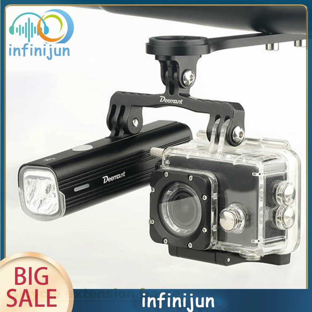 Tay Lái Mở Rộng Bằng Hợp Kim Nhôm Phù Hợp Với Garmin Và Brighton