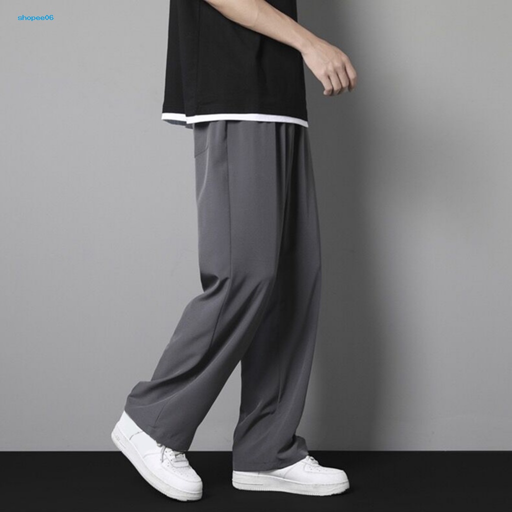 Quần Dài Ống Rộng Màu Sắc Thời Trang Cho Nam