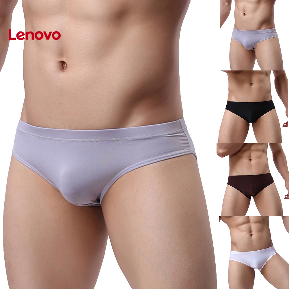 Quần Lót Lụa Co Giãn Màu Sắc Thời Trang Cho Nam