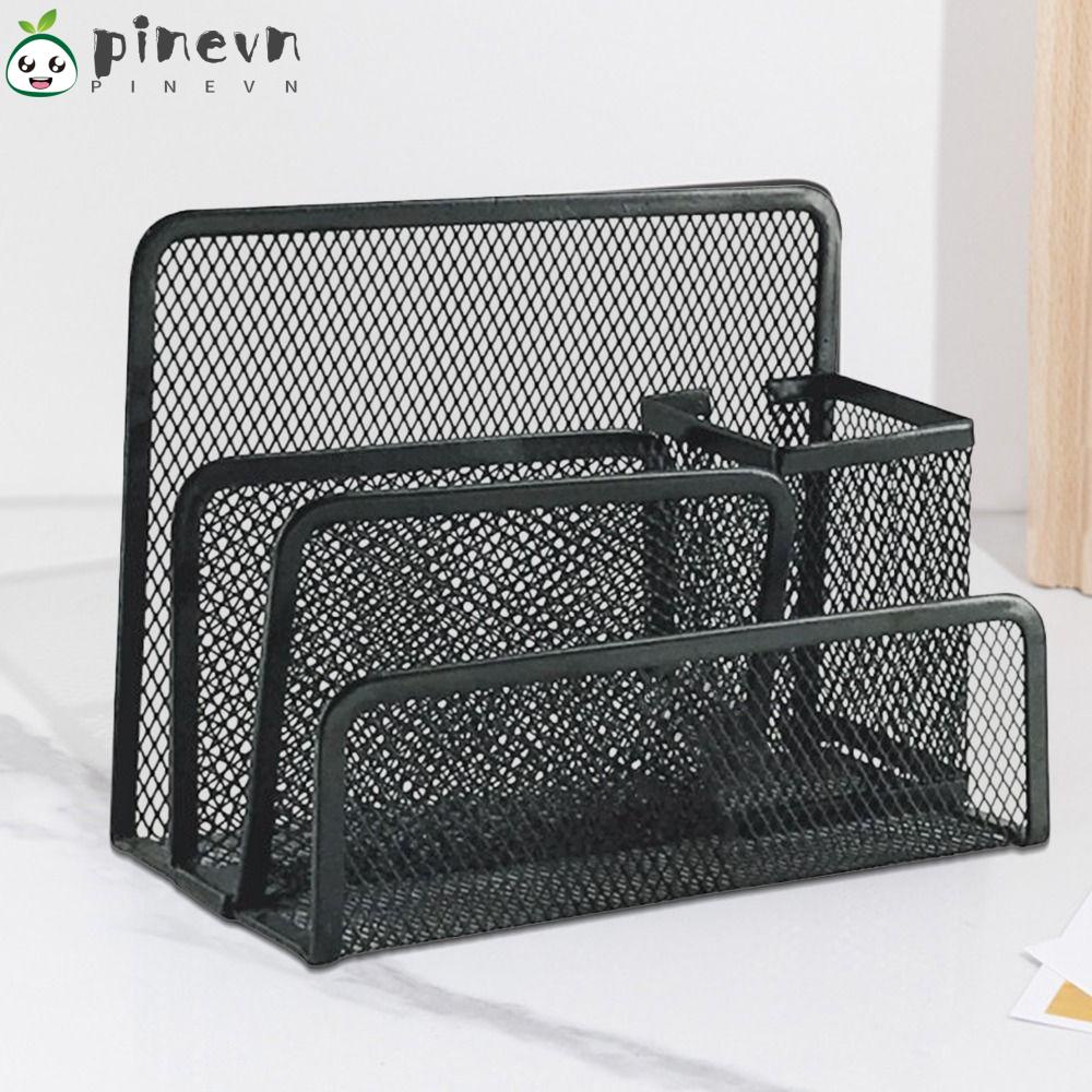 PINEVN Giá Đỡ Giấy Tờ / Tài Liệu Để Bàn Dạng Lưới Tiện Dụng Cho Văn Phòng