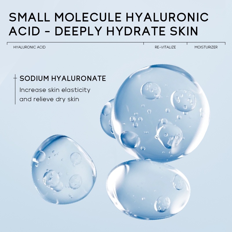 Kem Hyaluronic Acid Dưỡng Ẩm Se Khít Lỗ Chân Lông Kiểm Soát Dầu 30g