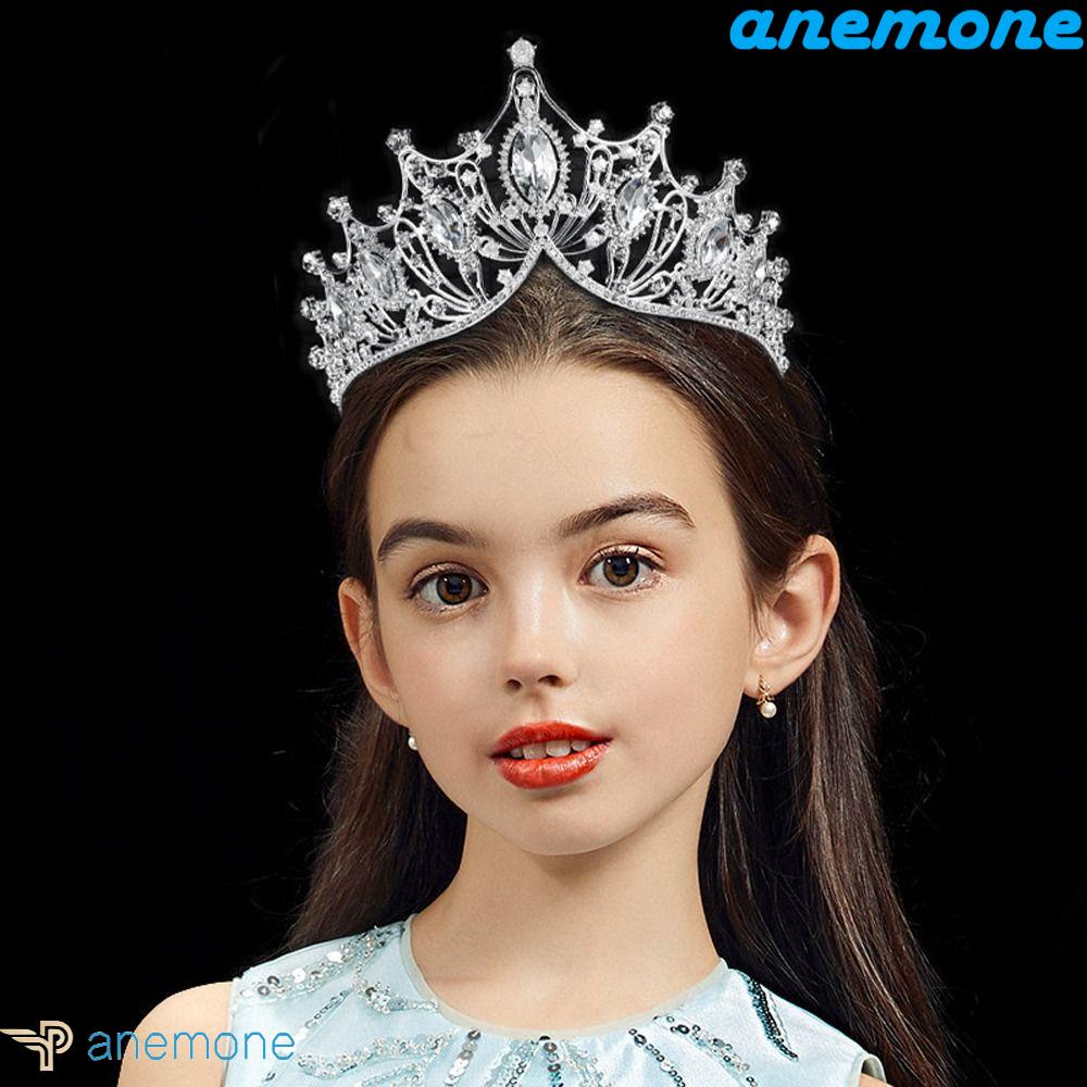 ANEMONE Băng Đô Cài Tóc Hình Vương Miện Thời Trang Cho Nữ