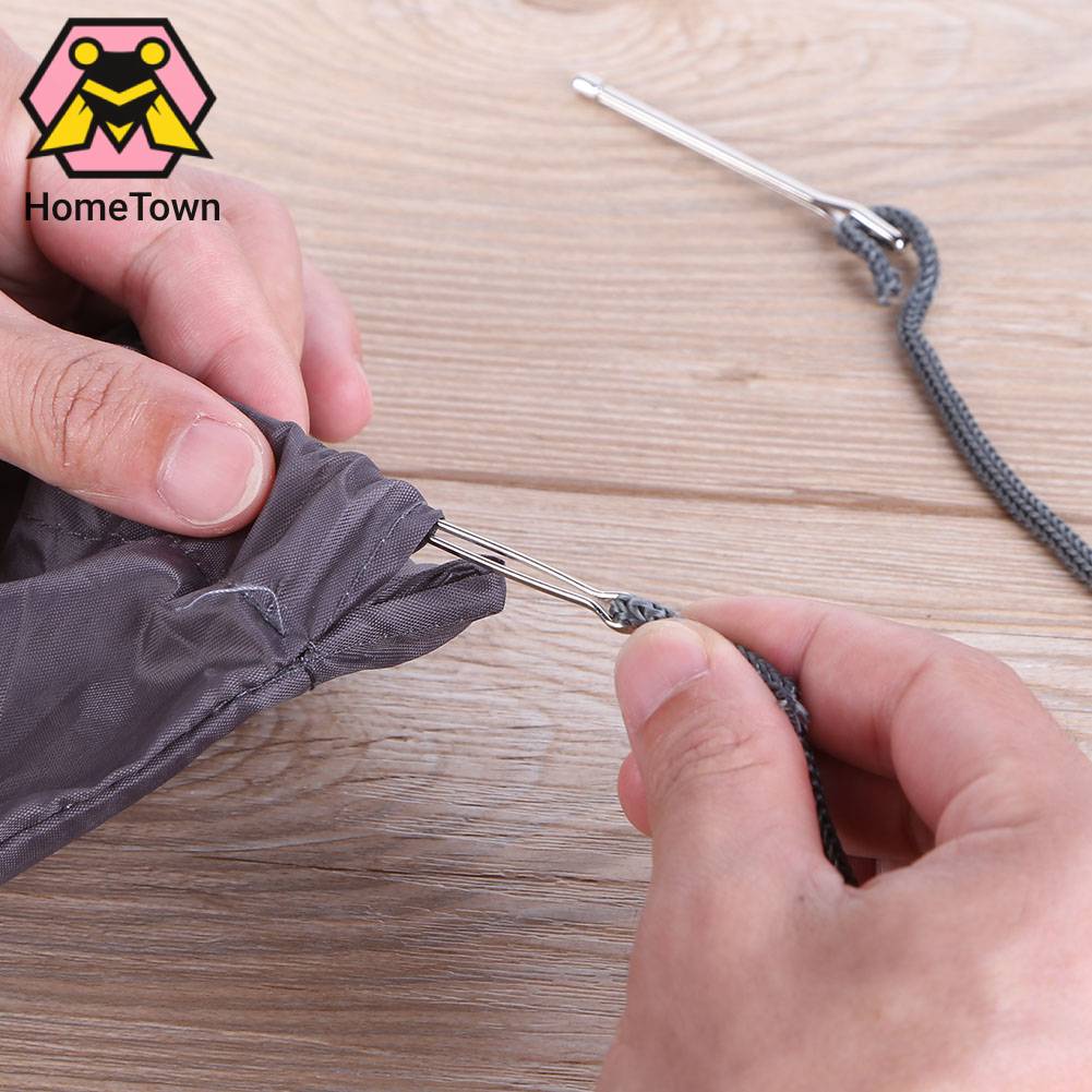 Set 2 Kẹp Thắt Lưng Co Giãn Bằng Thép Không Gỉ Dùng Cho Bện Dây DIY