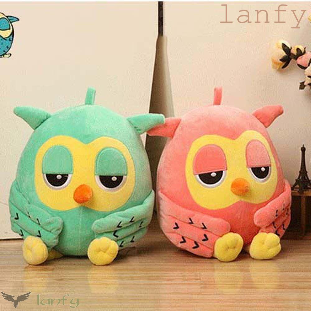 LANFY Cú Nhồi Bông Mềm Mại Dễ Thương Trang Trí Nhà Cửa