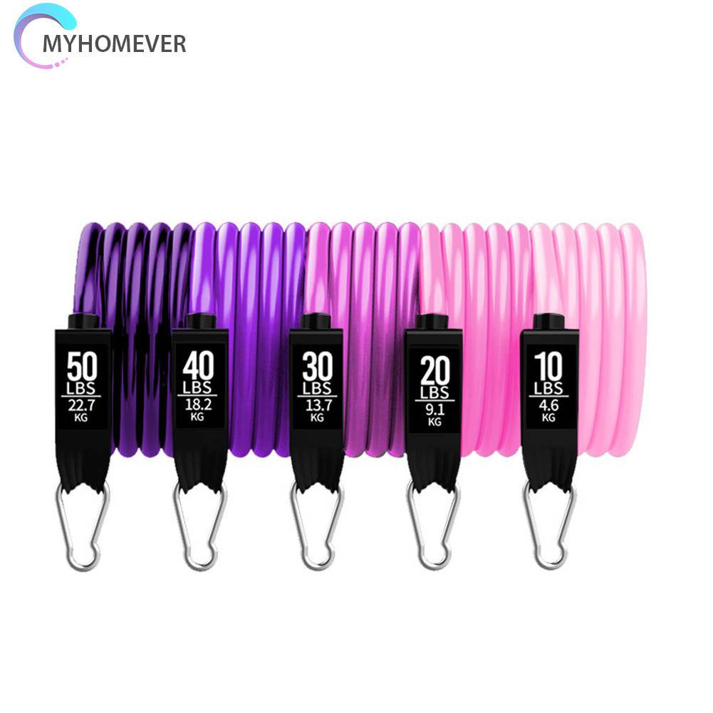 Set 11 Dụng Cụ Dây Kéo Đàn Hồi Hỗ Trợ Tập Thể Hình Chống Trượt