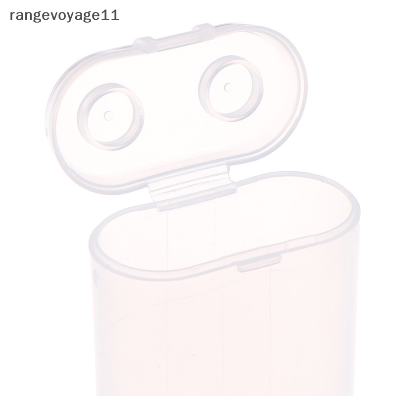 Hộp Đựng Đồ Dùng Bằng Nhựa Trong Suốt Chống Thấm Nước Tiện Dụng Cho 2 Đoạn 18650 [vn] [vn]