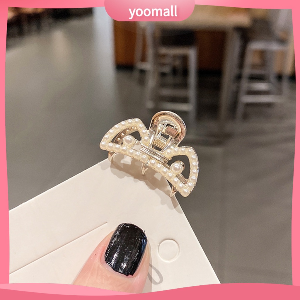 Kẹp Tóc Đính Ngọc Trai Giả Mini Xinh Xắn Thời Trang Cho Nữ