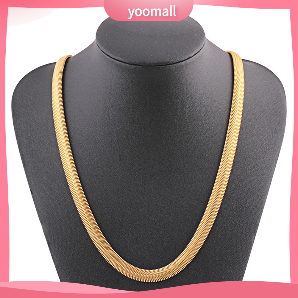 Vòng cổ Dạng Rắn Bằng Đồng Thời Trang Punk Hip Hop Kpop Rapper Cho Nam Và Nữ