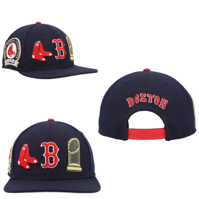 Mũ Lưỡi Trai Chống Nắng Chất Lượng Cao Phong Cách Hiphop MLB Boston 2023