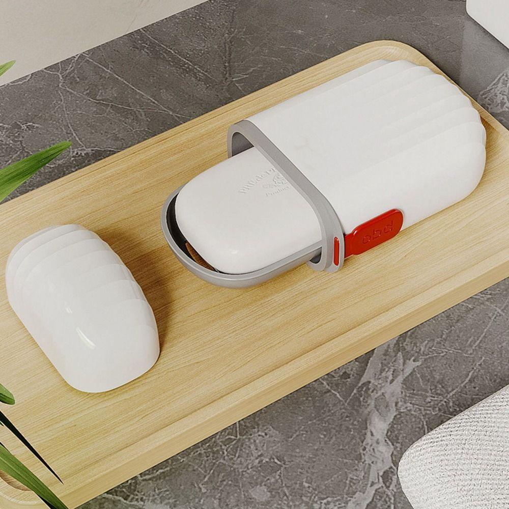 YIYU Giá Đỡ Xà Phòng Bằng Nhựa Chống Rò Rỉ Chống Thấm Nước Tiện Lợi Dành Cho Đi Du Lịch