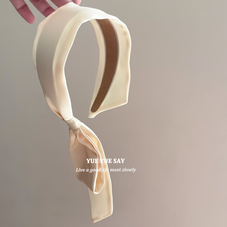 Băng Đô Cài Tóc Ruy Băng Kiểu Pháp Dễ Thương Cho Nữ