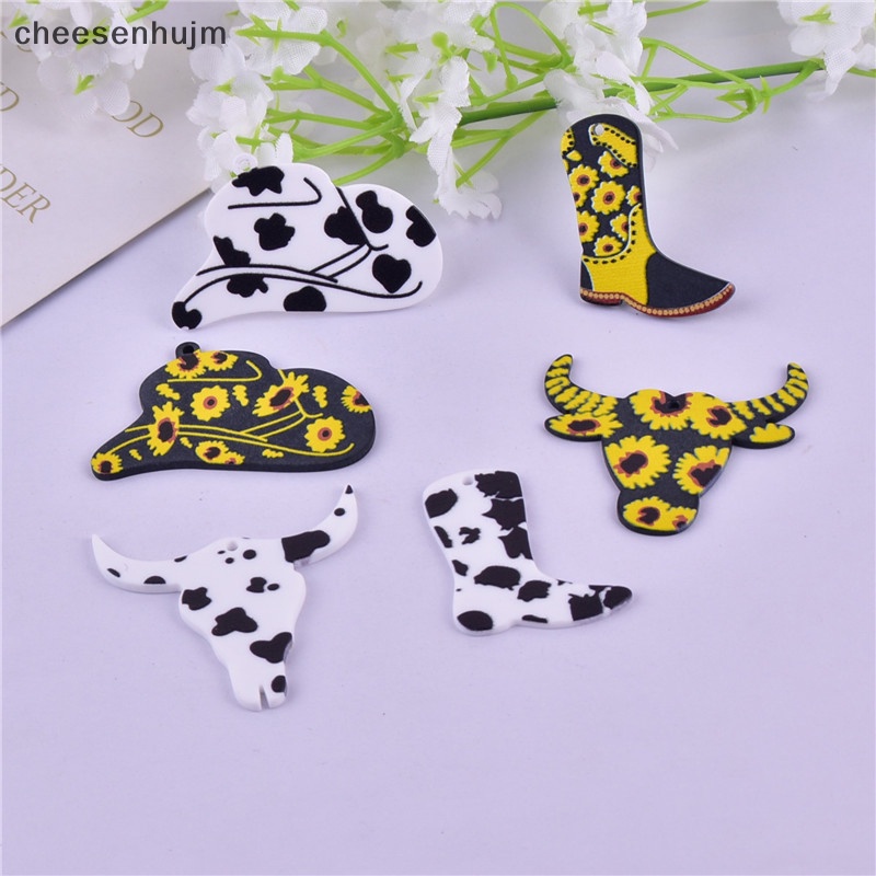 Phụ Kiện Mặt Dây Chuyền Acrylic Hình Chiếc Ô Cao Bồi Châu Âu