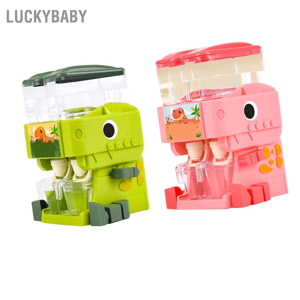 LUCKYBABY Đồ Chơi  Nhỏ Nước Mô Phỏng Hình Khủng Long An Toàn Dễ Thương Vòi Uống Cho Trẻ Em
