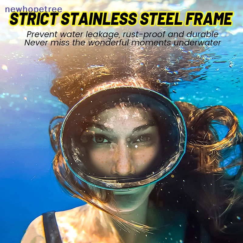 1 Kính Lặn Chuyên Nghiệp Bằng Silicone Chống Sương Mù Cho Nam Và Nữ