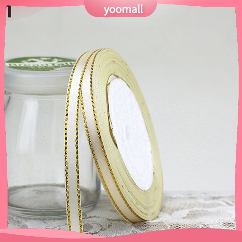 1 Cuộn Dây Ruy Băng Bản Rộng 25 Yard Rộng 6mm Trang Trí Sinh Nhật / Đám Cưới