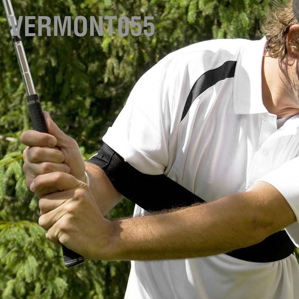 Vermont055 Golf Swing Dụng cụ hỗ trợ thực hành Hỗ khuỷu tay Brace Arm Band Phụ kiện đào tạo