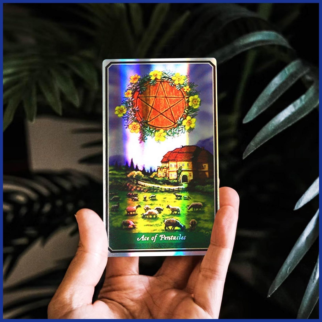 Bộ Bài Tarot Kích Thước 9.8 * 5.7cm Trang Trí Tiệc