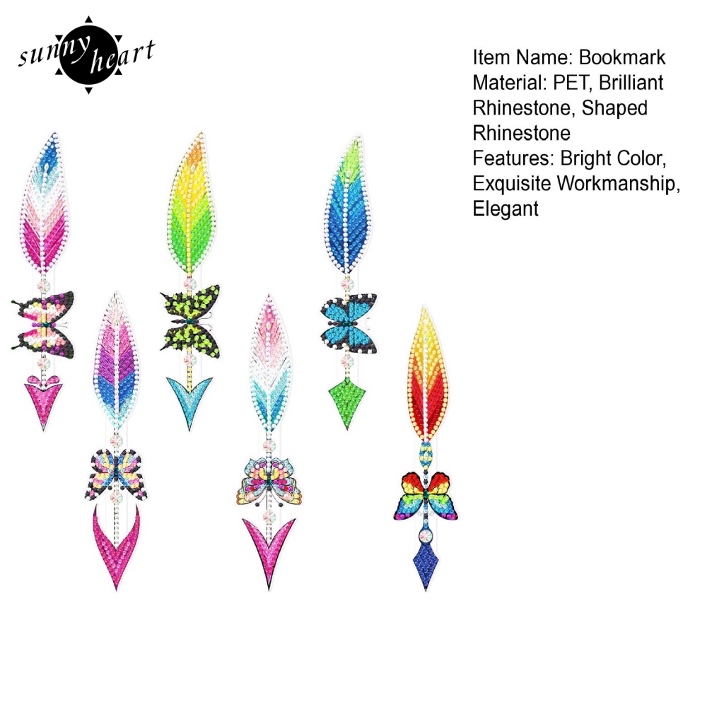 Sunnyheart 1 Bộ Sách Tranh Đính Đá Tự Làm Thích Hợp Làm Quà Tặng Giáo Viên Cho Học Sinh