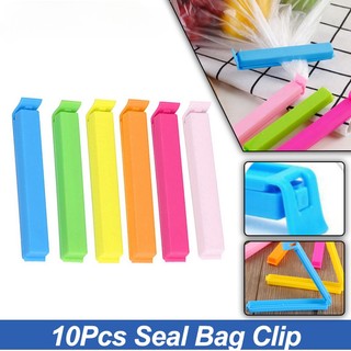 Bộ 10 kẹp nhựa 4.3 inch chuyên dụng cho túi thức ăn