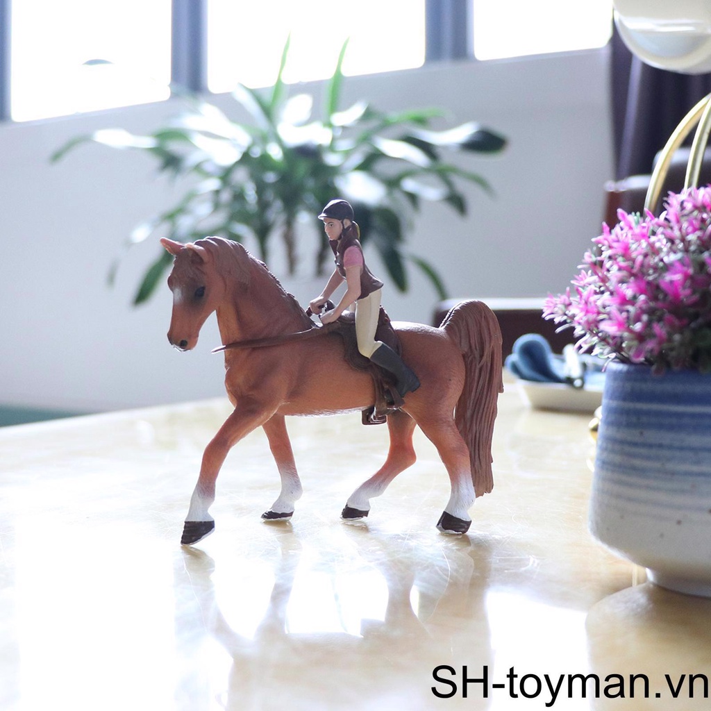 Mô Hình Chú Ngựa Nông Trại Thu Nhỏ Xinh Xắn