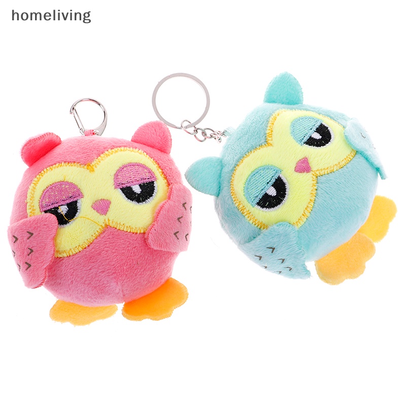 Móc Khóa Hình Cú Nhồi Bông Đáng Yêu 9Cm