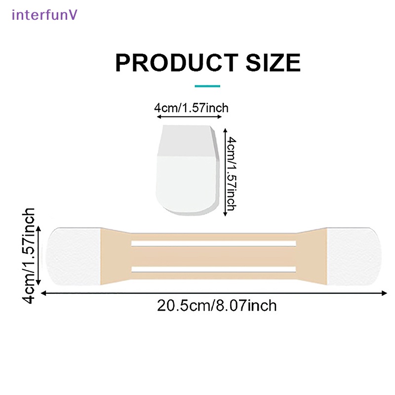 Set 20 Miếng Dán Nâng Cổ Vô Hình Giúp Loại Bỏ Nếp Nhăn