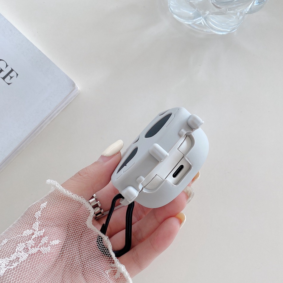 Vỏ Bảo Vệ Hộp Sạc Tai Nghe Samsung Galaxybuds 2 Pro / buds live / buds2pro Bằng Silicon Họa Tiết Hoạt Hình Vui Nhộn