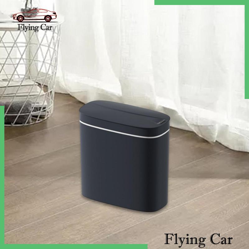 Thùng Rác Cảm Ứng Thông Minh Tự Động 14L Tiết Kiệm Không Gian Cho Góc Nhà Vệ Sinh