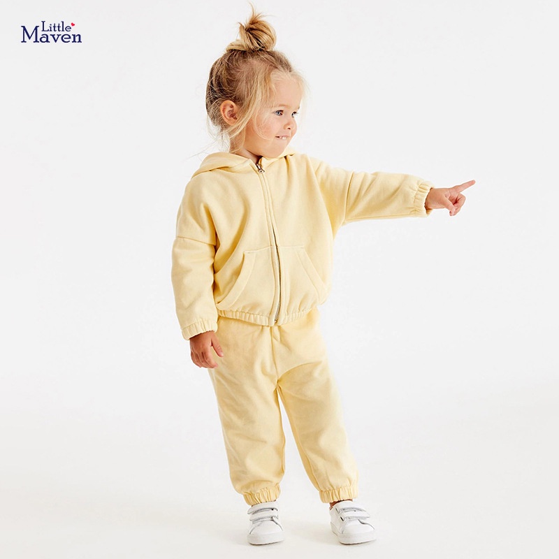 Áo Khoác Cotton Thuần Khiết Tay Dài Dễ Thương Phong Cách Âu Mỹ Cho Bé Gái