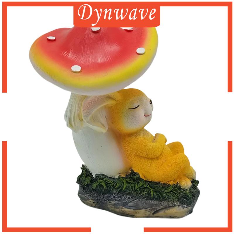 Mô Hình Chú Thỏ Bằng Nhựa Resin Trang Trí Sân Vườn